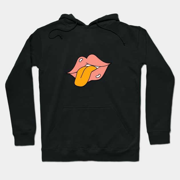 Lipstick Hoodie by bruxamagica